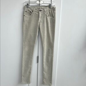 Rag & Bone Women's Beige Corduroy Jeans